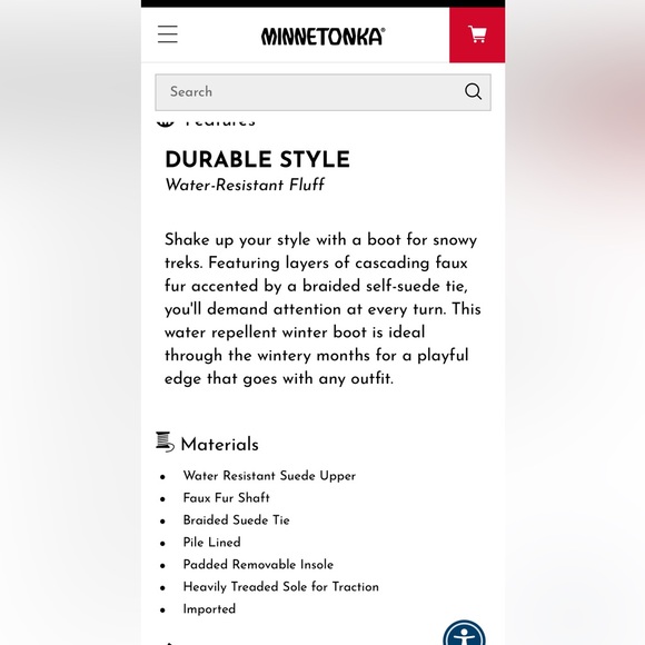 Minnetonka Everett Womens Boots - Picture 8 of 8